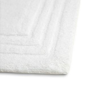 Habitat Cotton Deep Pile Tufted Bath Mat - White - gallery image 4