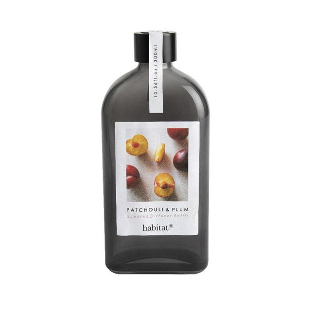 Habitat 300ml Diffuser Refill - Patchouli & Plum