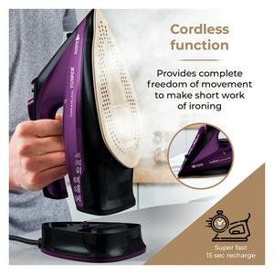 Tower T22008 2-in-1 CeraGlide Steam Trad Iron - gallery image 3