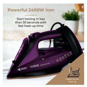 Tower T22008 2-in-1 CeraGlide Steam Trad Iron - gallery image 4