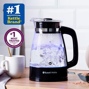 Russell Hobbs Black Classic Glass Kettle 26080 - gallery image 3
