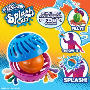 Splash Out Water Balloon Catch Game 16x18cm Outdoor Toy
