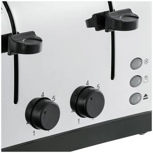 Russell Hobbs Worcester 4 Slice Black Toaster 28360 - gallery image 2