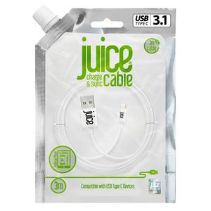 Juice Type C 3M Cable White             - gallery image 4
