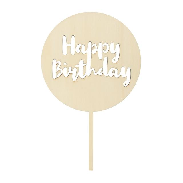 Happy birthday - Topper cake
