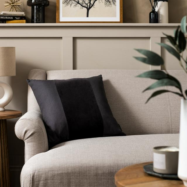 Sainsburys velvet outlet cushion