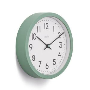 Acctim Elstow Analogue Wall Clock - Green - gallery image 2