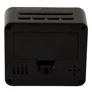 Acctim Cole Radio Controlled LCD Display Alarm Clock - Black - gallery image 4