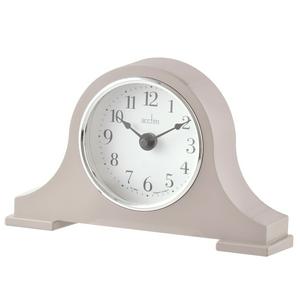 Acctim Harston Analogue Mantel Clock - Taupe - gallery image 2