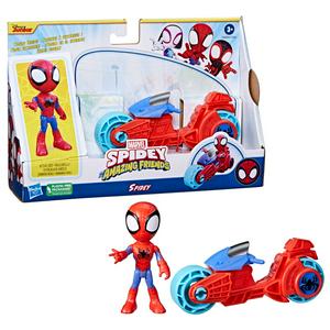 Marvel Spidey and His Amazing Friends Motorcycle and Figure