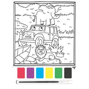 Igloo Books Things That Go Paint & Colour Book - gallery image 4