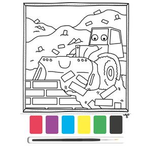 Igloo Books Things That Go Paint & Colour Book - gallery image 5