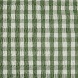 Habitat Seersucker Gingham Woven Bedding Set - Green - gallery image 4