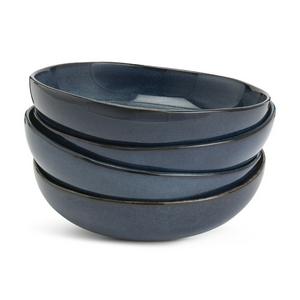 Habitat Reactive Pasta Bowl - Navy - gallery image 3