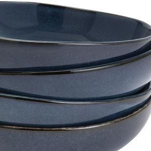 Habitat Reactive Pasta Bowl - Navy - gallery image 5