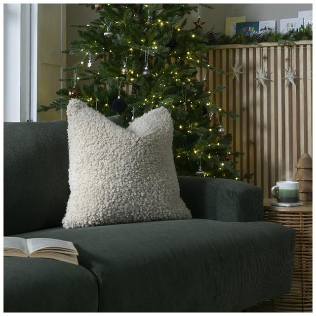 Sainsburys fur outlet cushion