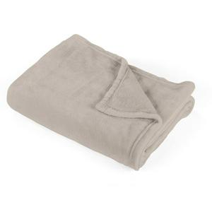 Sainsbury's Home Super Soft Fleece Throw - 125x150cm - Taupe - gallery image 4