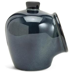 Habitat Stoneware Salt Container - Navy Blue - gallery image 3