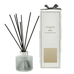 Habitat 90ml Scented Reed Diffuser - Mandarin & Basil 