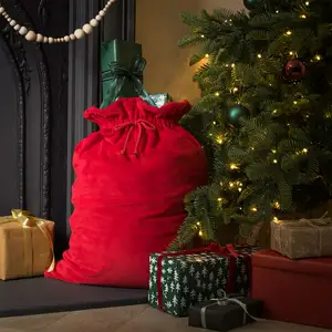 Sainsbury's Home Red Christmas Sack