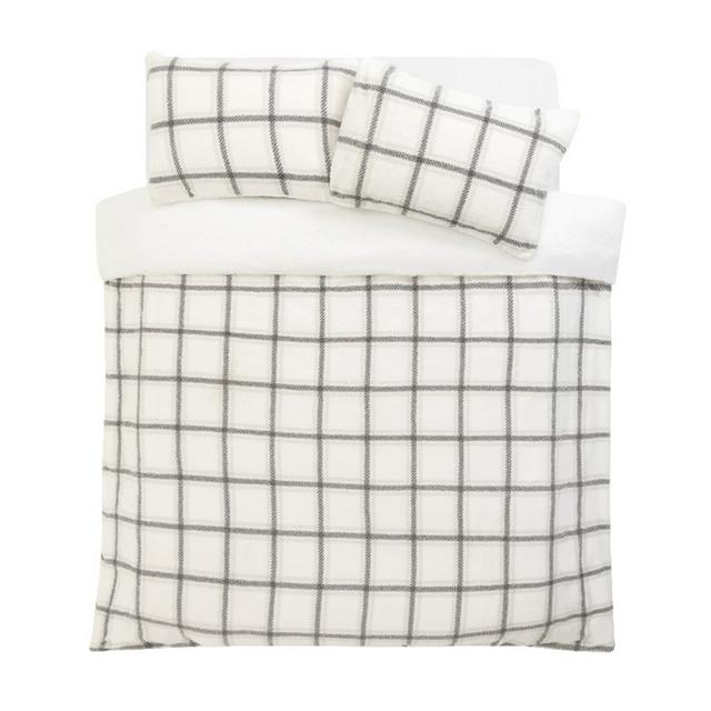 Sainsburys fleece duvet online set