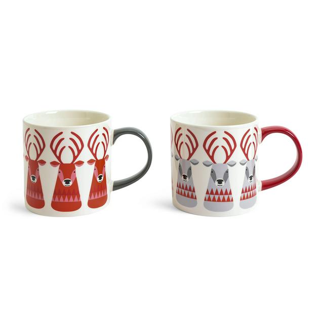 habitat christmas mug