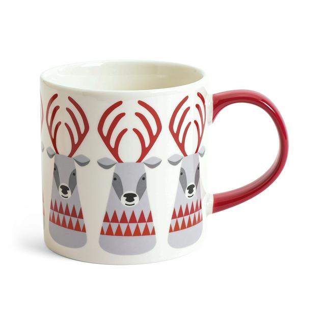 habitat christmas mug