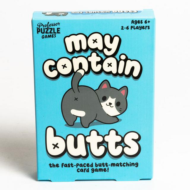 „May Contain Butts“ Aufkleber – Witzig, Portable, Für Laptop, Wasserflasche & Mehr