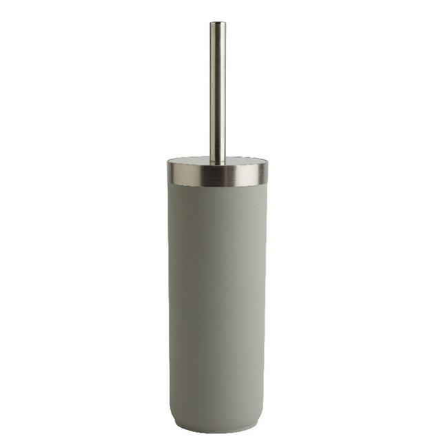 Silver toilet brush set discount