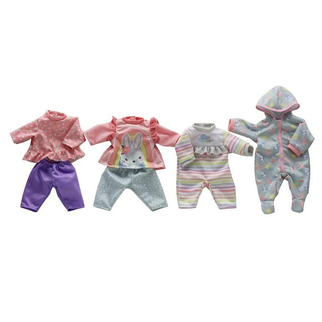 Chad Valley Dolls Outfits Set Sainsbury's