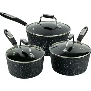 Scoville Neverstick Endurance 3 Piece Saucepan Set