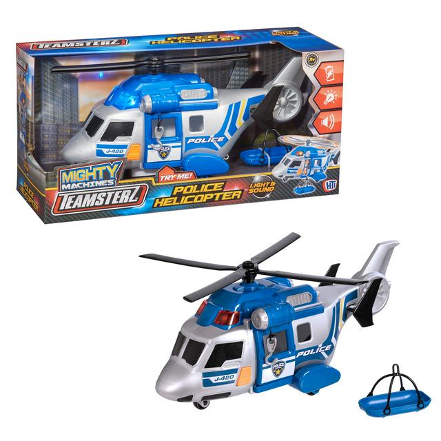 Helicopter Road Rippers Mini City Vehicles Teamsterz Lights Sound