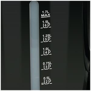 Cookworks WK8321 New Basic Kettle - Black - gallery image 2