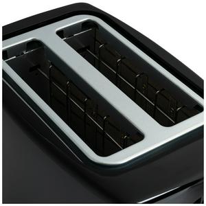 Cookworks New Basic 2 Slice Toaster - Black - gallery image 4