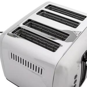 Cookworks 4 Slice Toaster - Stainless Steel - gallery image 4