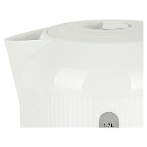 Cookworks WK8290QEH Texture Tilly Kettle - White - gallery image 3