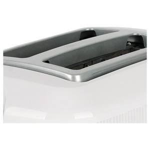 Cookworks Texture Tilly 2 Slice Toaster - White - gallery image 3