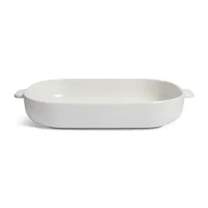 Habitat Riko 21cm Small Porcelain Oval Roaster