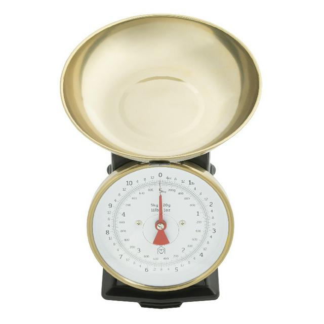 Typhoon Stainless Steel Retro Mechanical Kitchen Scale