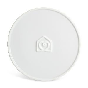 Habitat 24cm Riko Non Stick Porcelain Pie Dish - Cream - gallery image 3