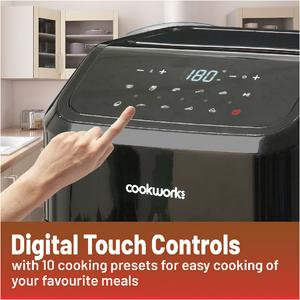Cookworks Digital Air Fryer 5L - gallery image 4