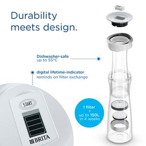 BRITA 1.3L Water Filter Carafe - White - gallery image 3