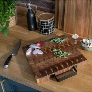 Habitat Industrial Acacia Wood Butchers Block - gallery image 2