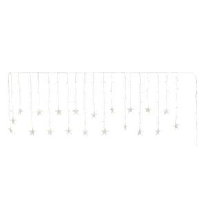Sainsbury's Home Warm White Star Shaped Christmas Curtain Lights - gallery image 4
