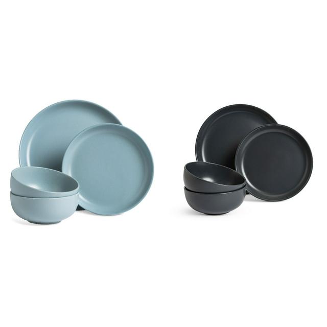 Reactive Glaze Argos 12 Piece Dinner Set Argos Habitat Olmo Dinner