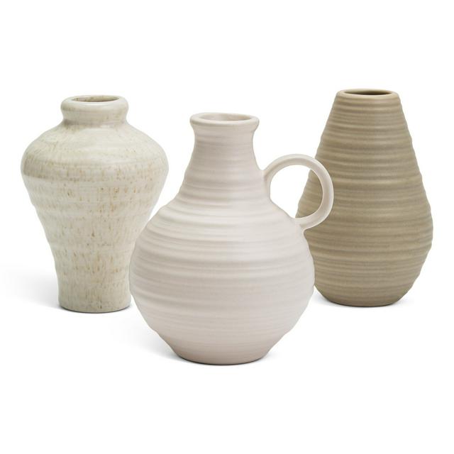 Habitat Ceramic Bud Vases Set of 3