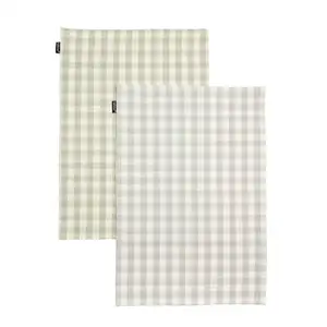 Habitat Gingham Tea Towels 3pk