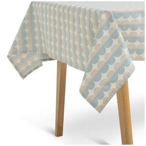 Habitat Block Print Wipe Clean Table Cloth - gallery image 2