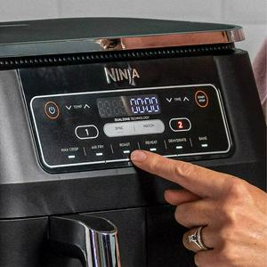 Ninja 7.6L Foodi Dual Zone Air Fryer and Dehydrator AF300UK - gallery image 2