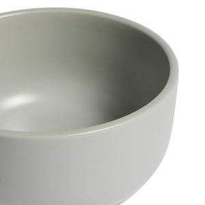 Habitat Matte Nibble Bowl - Grey - gallery image 2
